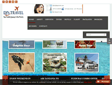 Tablet Screenshot of djstraveltz.com